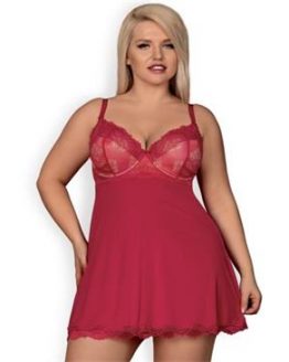 chica con picardia rosalyne con tanga rojo