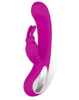 vibrador con conejito y usb de forma ergonómica