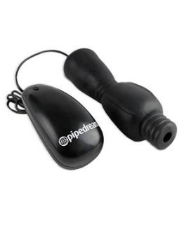 vibrador para glande negro con dos aparatos unidos