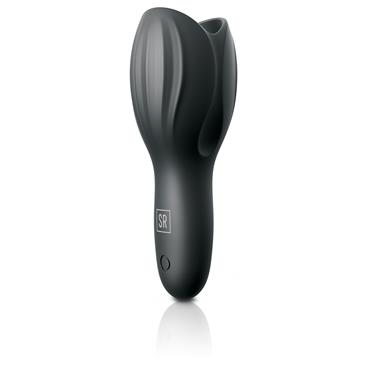masturbador-beginner-cock- masturbador para pene en forma de amapola de color negro