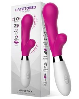 vibrador silicona rosa
